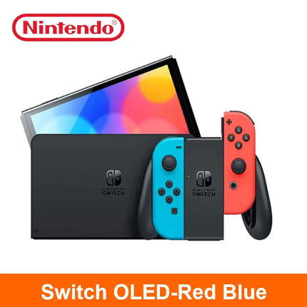 Console Nintendo Switch OLED 64 Go - écran OLED 7 pouces, système de jeu TV, portable et sur table