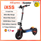1000W Electric Scooter with 15Ah Battery, Off-Road Pneumatic Tires, 65km Range and 45km/h Max Speed