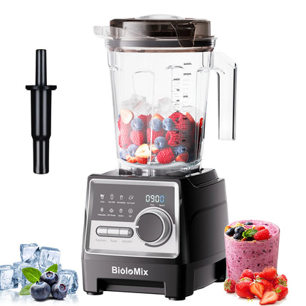 1500W professioneller Mixer mit 2,6L Tritan-Krug, 6 Klingen und 7 voreingestellten Programmen für Smoothies und Getränke