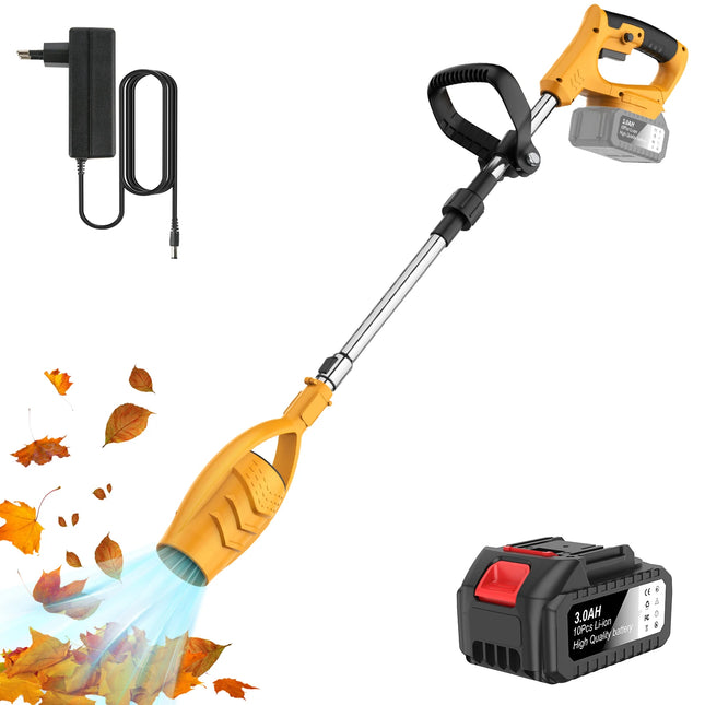 Cordless Leaf Blower with 32000RPM Motor for Garden Leaves, Snow, Car Detailing and Workshop Dusting