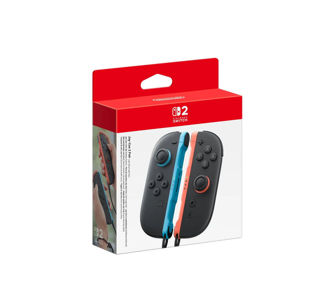 Switch 2 Joy-Con Controller Pair with Hall Effect Joysticks Magnetic Connection and Mouse Mode Tech