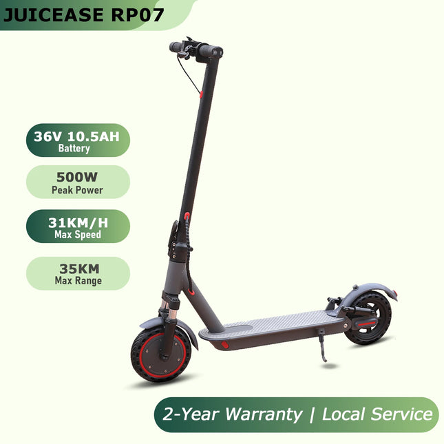 Foldable Electric Scooter for Adults 500W Motor 31km/h Speed 35km Range Long Distance Commuter Ride