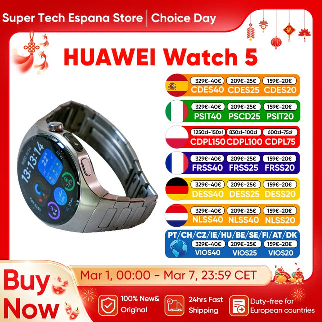 1.8-Inch AMOLED Smartwatch with Bluetooth Calling, Health Monitoring and 10 Days Battery Life Capacity