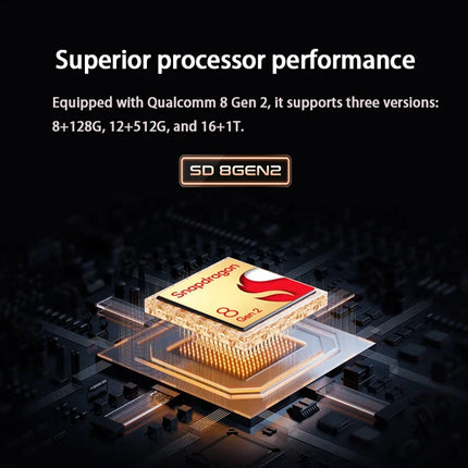 Console di Gioco Portatile da 7 Pollici 120Hz, Batteria 8000mAh, Dispositivo Gaming Snapdragon 8 Gen 2 per Gioco Retro
