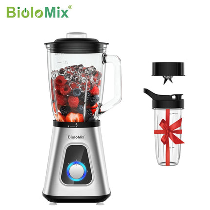 1300W Professional Blender with 1.5L Glass Pitcher for Frozen Smoothies, Sauces and Ice Crushing