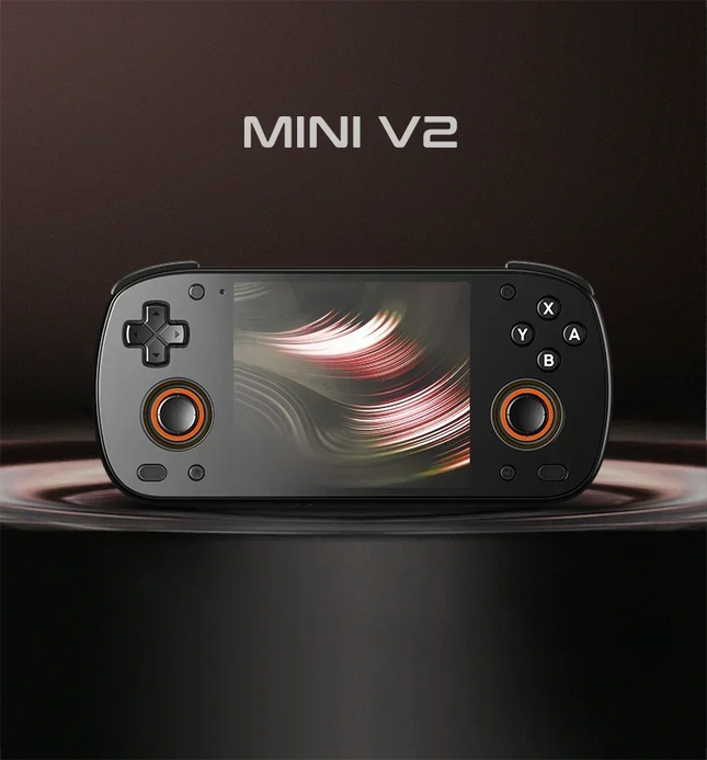 3.92 Inch OLED Android Handheld Game Console 6GB RAM 128GB Storage Wi-Fi 6 Portable Gaming Device