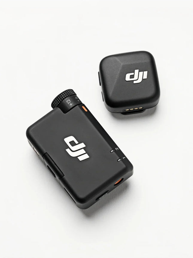 DJI Mic Mini 2TX 1RX System with Charging Case, Omnidirectional Wireless Audio, Noise Cancelling 48H
