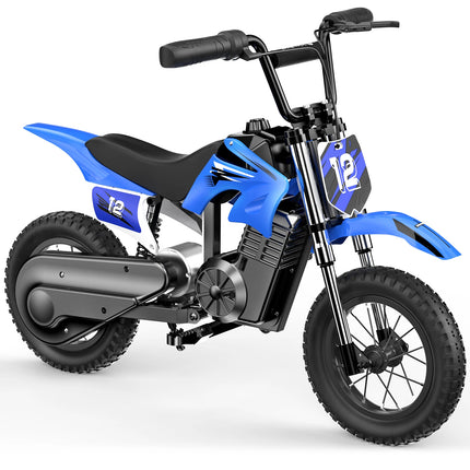 Kids Electric Motorcycle with 350W Motor 36V 5.2Ah Battery 22km Range 3 Speed Settings Shock Absorbers