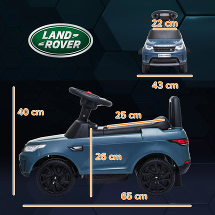 6V Land Rover Children Electric Car 2-In-1 With Driving And Sliding Modes For Outdoor Fun Play Time