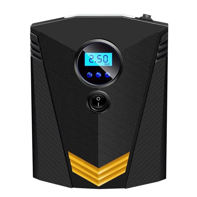 Portable 12V Digital Tire Inflator with Auto Shutoff for Cars, Motorcycles, Bicycles and Inflatables