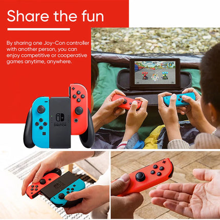 Nintendo Switch Gaming Console with 6.2 Inch Touchscreen, Joy-Con Controllers and Docked TV Mode