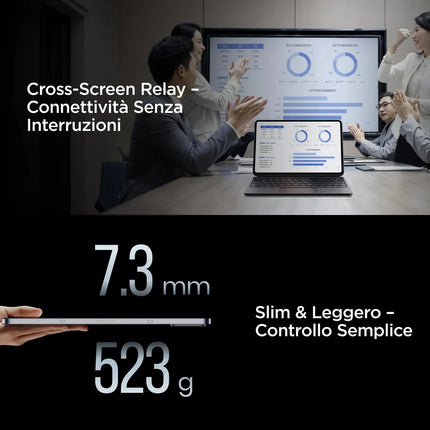 10.9-inch Tablet PC, Snapdragon 8 Gen 3, 2.8K 144Hz Display, 10100mAh Battery, 66W Fast Charging, Slim