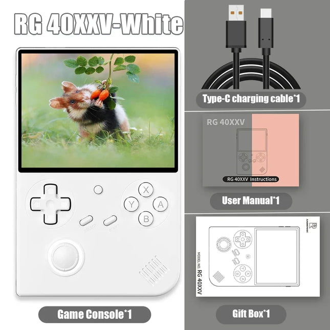 Portable 4-Inch IPS Screen Retro Handheld Gaming Console with 5G WiFi, Bluetooth and HD TV Output