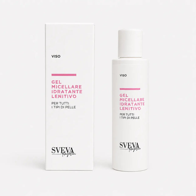 101 Sveva Gel Micellare Idratante Lenitivo per Tutti i Tipi di Pelle 150ml – Made in Italy