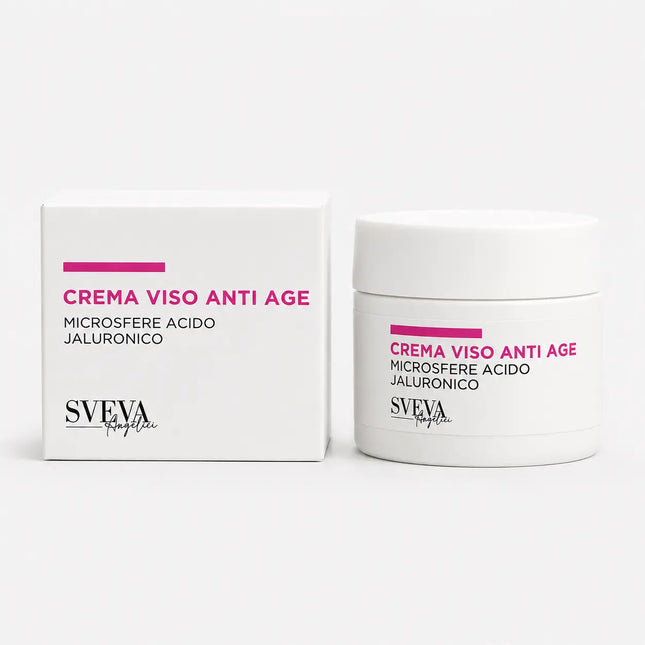 101 Sveva Crema Viso Anti-Età con Microsfere di Acido Ialuronico 50ml – Made in Italy