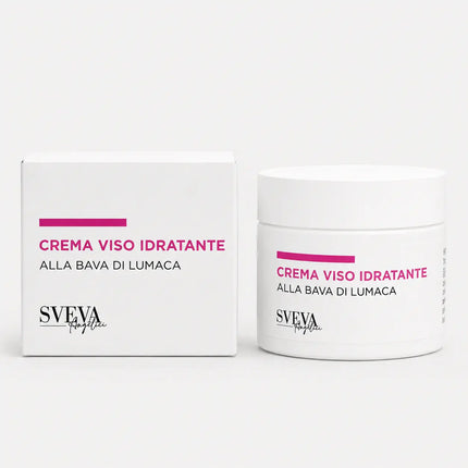 101 Sveva Crema Viso Idratante con Bava di Lumaca per Pelle Secca 50ml – Made in Italy