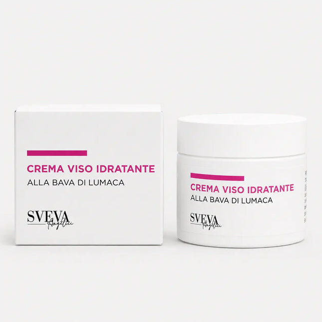 101 Sveva Crema Viso Idratante con Bava di Lumaca per Pelle Secca 50ml – Made in Italy