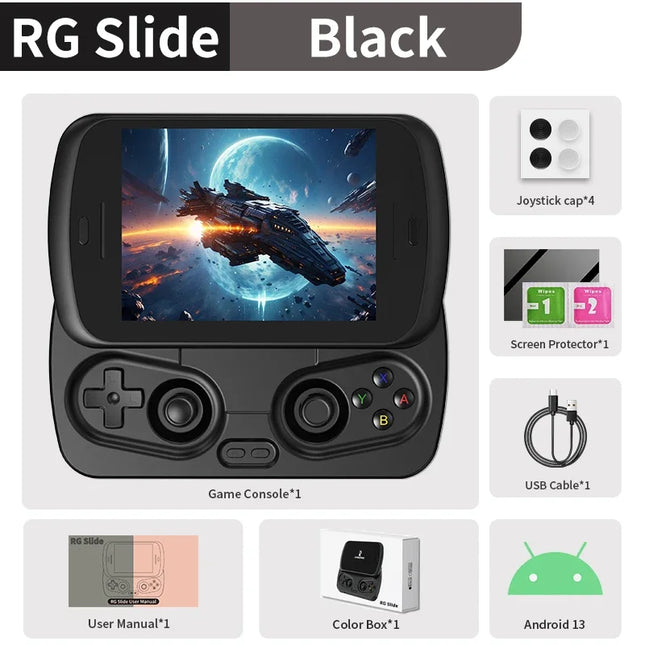 Android Handheld Game Console with 4.7-inch LTPS Display and 2TB Expandable Storage Retro Player