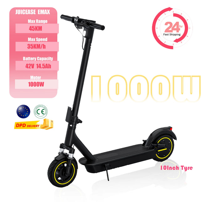 Foldable Electric Scooter for Adults 500W 1000W Motor Long Range 35KM 50KM High Capacity Battery