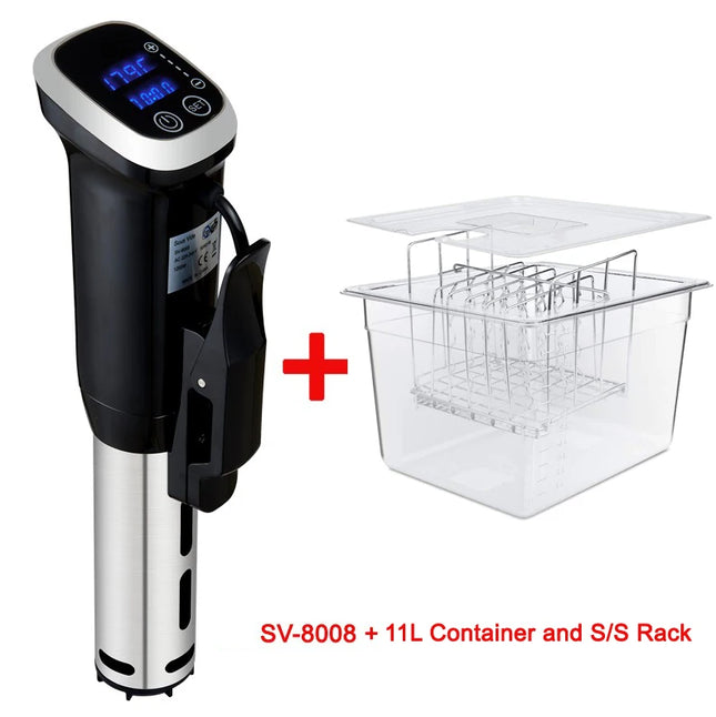 1200W IPX7 Waterproof Sous Vide Cooker with Precise Digital Temperature Control and Timer Immersion