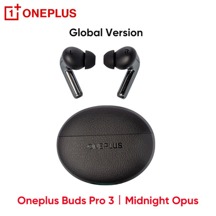 Auricolari wireless OnePlus Buds Pro 3, cancellazione attiva del rumore 50dB, batteria 43h, Bluetooth 5.4, IP55