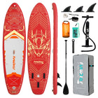 Paddle gonflable debout 11,5 pieds Large SUP stable pour sports nautiques, aventure et voyage