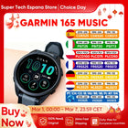 Forerunner 165 Music Smartwatch with 1.2 AMOLED Display Bluetooth Fitness Activity Tracking Device