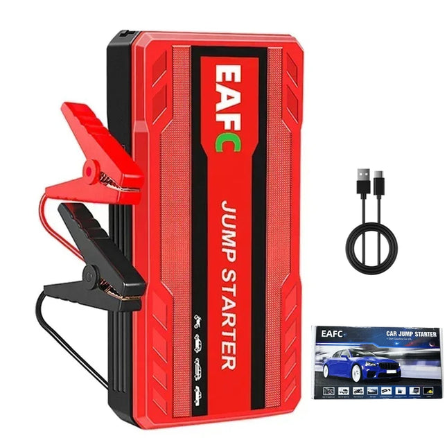1200A Portable Car Jump Starter Power Bank For 4.0L Petrol And 2.0L Diesel Engines Emergency Tool
