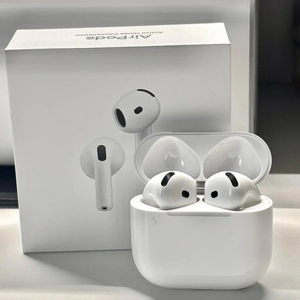 Écouteurs sans fil Apple AirPods 4 avec réduction active du bruit Audio adaptatif et autonomie de 30 heures
