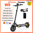 1000W 48V Electric Scooter 10 inch Off Road Tires 45km/h Max Speed Foldable Adult Commuter Two-Wheeler