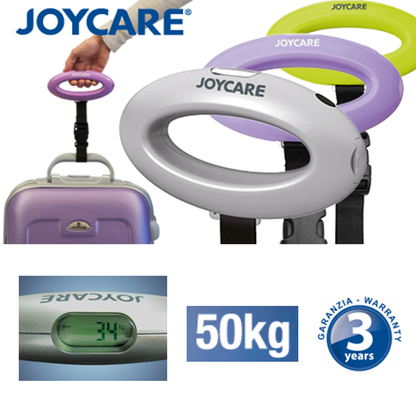 Bilancia Digitale Pesa Bagagli Valigia Trolley max 50kg JOYCARE®