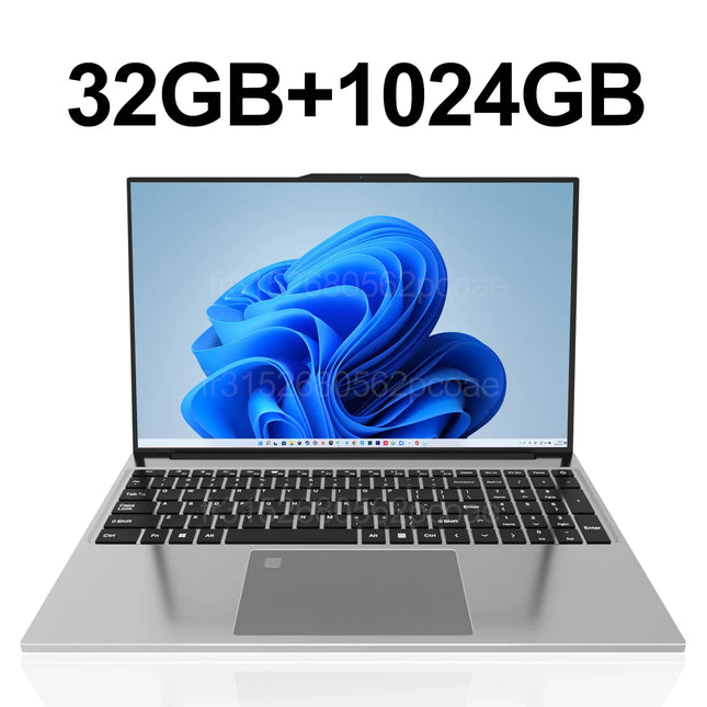 15.6" Laptop Intel Core i7-6500U, 32GB RAM, 2TB SSD, Full HD 1920x1080, Windows 11, Backlit Keyboard
