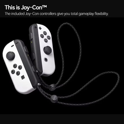 Console Nintendo Switch OLED 64 Go - écran OLED 7 pouces, système de jeu TV, portable et sur table