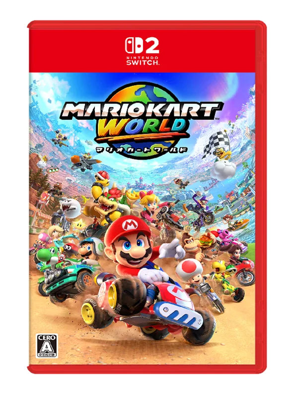 Mario Kart World Racing Party Game for Nintendo Switch 2 Physical Edition Multiplayer Action Title