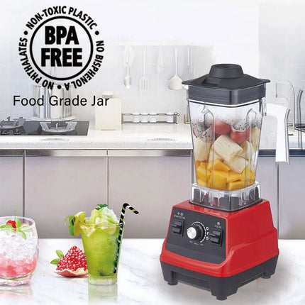 1800W Hochgeschwindigkeitsmixer mit 1,8L Behälter und tragbarem Smoothie-Becher für professionelle Küchensmoothies