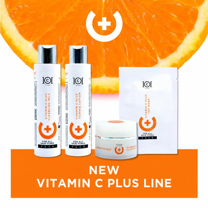 101 Deeva Mascarilla Facial de Tela Vitamin C Plus 25ml – Made in Italy