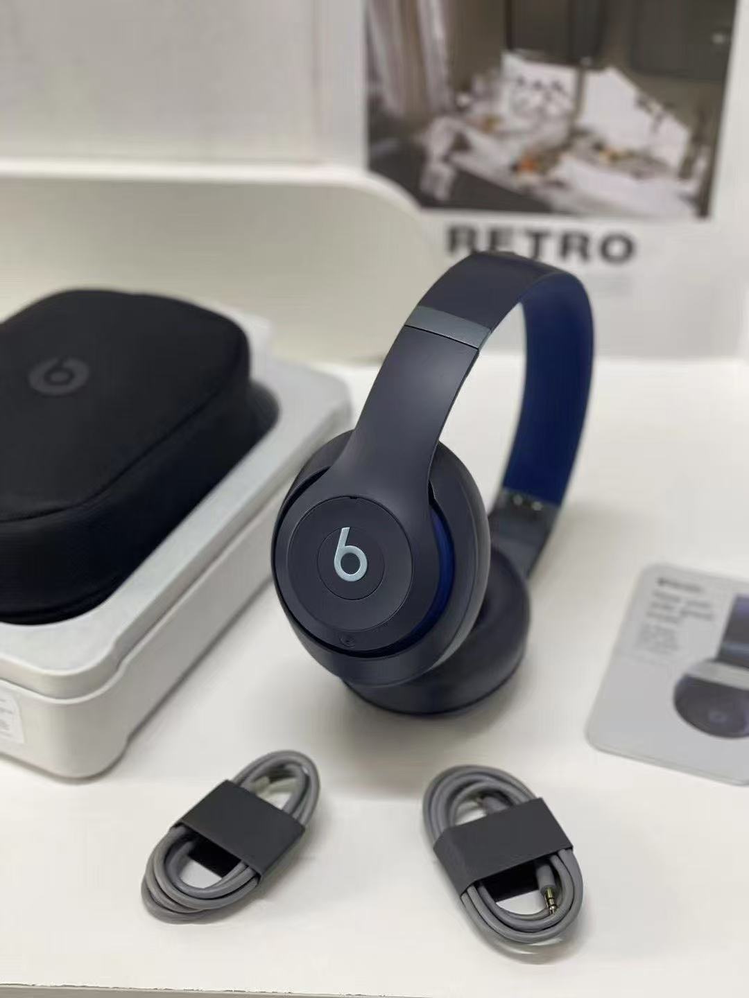 Beats Studio Pro – Wireless Headphones Refurbished Like New (5 Colors)