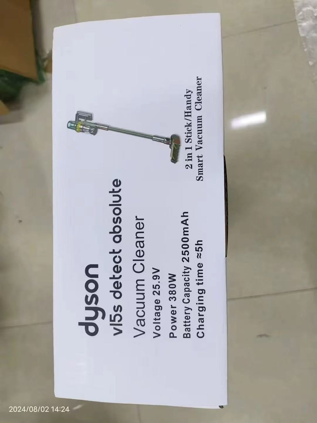 Dyson V15 Detect Absolute – Vacuum Cleaner Refurbished Like New