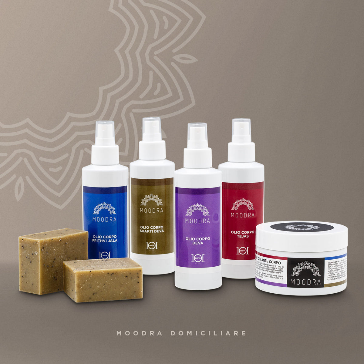 101 Cosmetica Moodra Shakti Deva Body Oil Elasticizing and Moisturizing Treatment Made in Italy - Moodra Line 150 ml