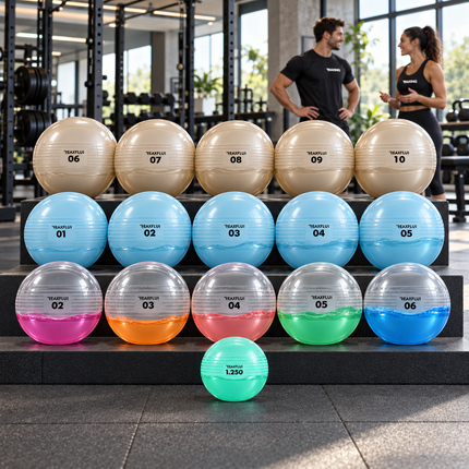 Reaxing Reax Fluiball Dynamic Medicine Ball 1–10 kg Made in Italy
